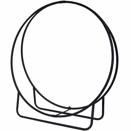 - Pleasant Hearth Log Hoop, Black