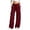 Red, variant on Xijirk Women Wide Leg Sweatpants High Waist Drawstring Trousers with Side Pockets Soft Casual Loose Fit Pants for Daily Walking Street Outfit,White,L