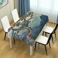 thumbnail image 4 of Yayeee Tablecloths 60" x 108" Rectangle Wrinkle Resistant Party Table Cover, Tree in The Mountains, 4 of 8