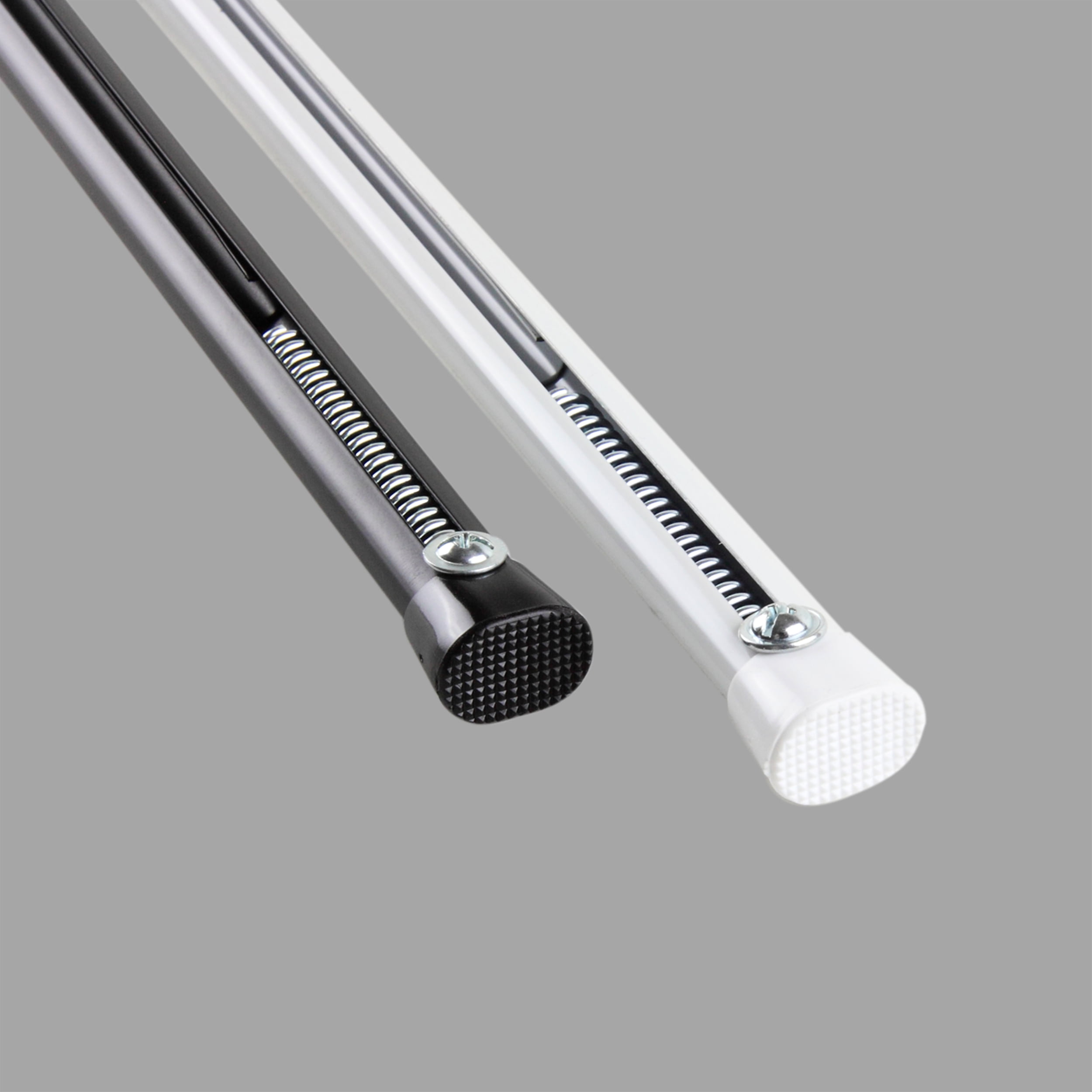 11/16" Oval Spring Tension Rod, White, 2236"