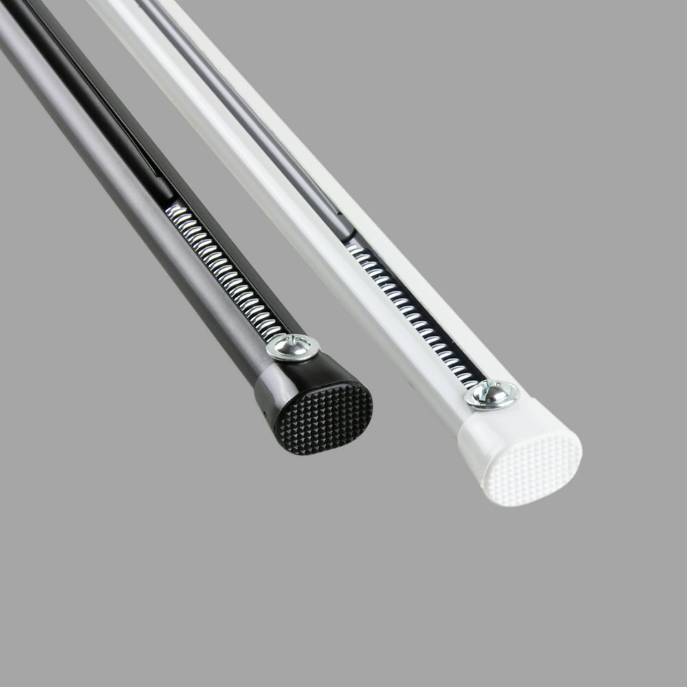 11/16" Oval Spring Tension Rod, White, 2236"