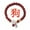 Dog, variant on MATROOY Men 8mm Good Luck Beads 12 Zodiac Signs Animal Dog Bracelets Bangle Jewellery-Chicken