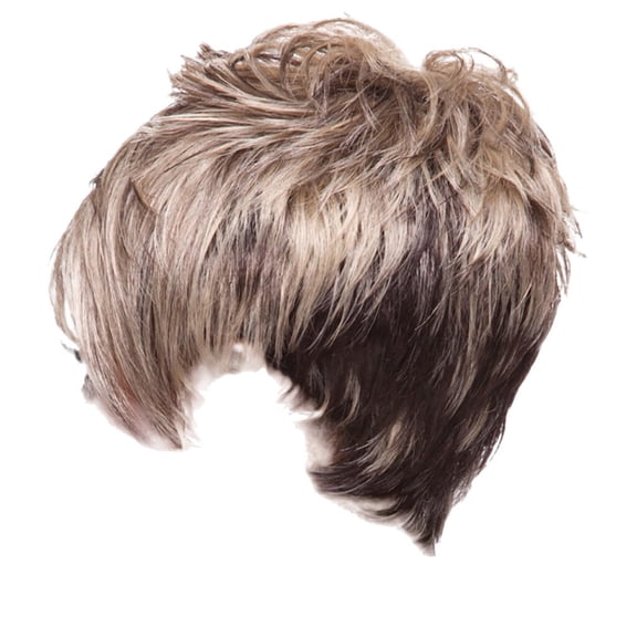 UTOURS Synthetic Short Parting Wigs Fashion Black Rose Wig Women Natural Net wig