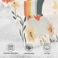 thumbnail image 5 of Yayeee 100% Cotton Hand Towels for Bathroom 16" x 28" Soft Absorbent Kitchen Towel, Cute Rainbow, 5 of 7