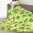 thumbnail image 6 of Sikiie Funny Frogs Ultra-Soft Micro flannel Blanket Luxury All Seasons Warm Blanket for Bedding Sofa and Travel (4 sizes)-80"x60", 6 of 7