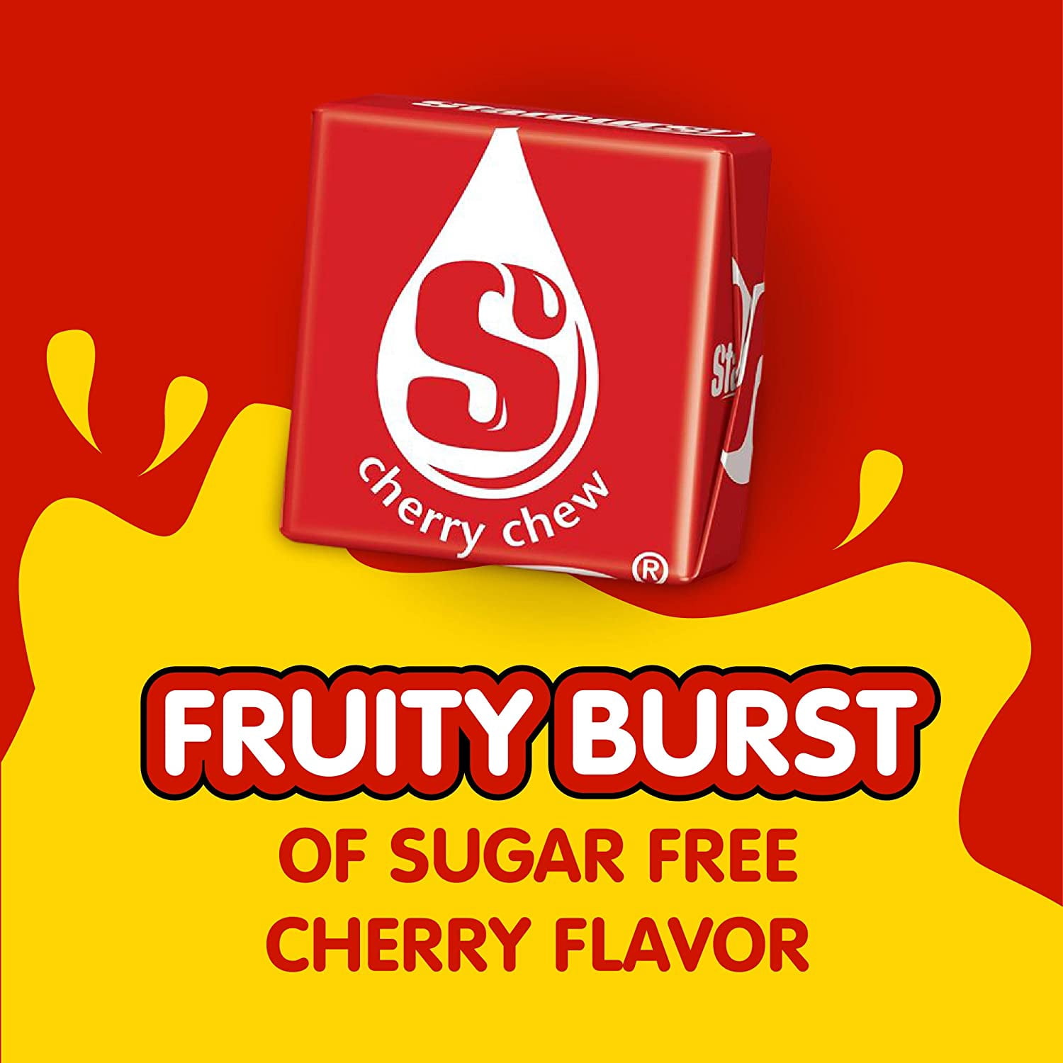 Starburst Singles To Go Powdered Drink Mix & Just Add Water -12 Boxes with 6 Packets Each 72 Total Servings (Sugar Free), Cherry (Pack of 12)