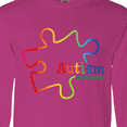 thumbnail image 4 of Inktastic Rainbow Gradient Autism Long Sleeve T-Shirt, 4 of 5