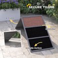 thumbnail image 6 of Adjustable Dog Agility Ramp - A-Frame with Anti-Slip Surface & Safety Bars Foldable Portable Design for All Dog Breeds Under 88 lbs Quick Assembly (5-10 Mins), 6 of 7