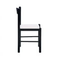 thumbnail image 5 of Linon Julian Wood Set of Two Side Dining Chairs in Black, 5 of 15