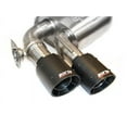 thumbnail image 2 of Borla 11921CFBA ATAK Axle-Back Exhaust System; 2.75in. Into Muffler Dual 2.5in. Out; Incl. Mufflers/Tailpipes/Clamps/4x6.25 in. Carbon Fiber Black Round Tips; Dual Split Rear Exit;, 2 of 4