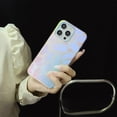 thumbnail image 4 of Funda colorida Aurora Gradient para iPhone 15 14 Pro Max 13 12 11 Ripple Laser Feather, cubierta acrílica a prueba de golpes para iPhone 15Pro, 4 of 5