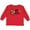Red, variant on Inktastic Off To The Races with Cowboy on Horse Boys Long Sleeve Toddler T-Shirt