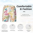 thumbnail image 6 of Goofa Retro Colorful Butterfly Printed Men's Swim Trunks Board Shorts Quick Dry Mens Swimming Trunks with Compression Liner,Breathable Fit Hawaii Beach Shorts-Medium, 6 of 6