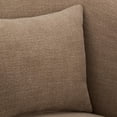thumbnail image 4 of Bouclair Light Brown Upholstered Fabric Accent Chair, 4 of 6