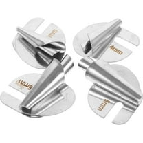 SEWCHICS 4-Piece Hem Folder Set for Sewing Machines, Iron Fabric Edge Binder for Craft Projects and Everyday Sewing