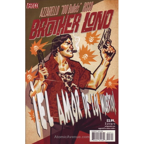 100 Bullets: Brother Lono #3 VF ; DC/Vertigo Comic Book