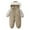 Khaki, variant on XIMIN Kids Boy Girl Ski Snow Suit Toddler Baby Boys Girls One Piece Snowsuits Warm Outdoor Overalls Waterproof Snowboard Suit Winter Coat Clothes