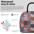 thumbnail image 3 of Womens Pioneer Flower Floral Print Pattern Lunch Box for Work,Insulated Lunch Bag for Women,Loncheras Para Mujer,Leakproof Adult Lunch Bag for Work,Beach,Travel,Picnic,Camping, 3 of 6