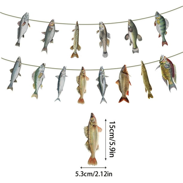 Angler Theme Party Banner Paper Pull Flag Celebration Scene Decoration  Festive Hanging Supplies Event Decorations Colorful Hooks Fishing Themed  Ornament L-675 - Walmart.ca