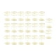 thumbnail image 2 of Portatarjetas de mesa ANGGREK 20 piezas dorado para comedor boda, 2 of 8
