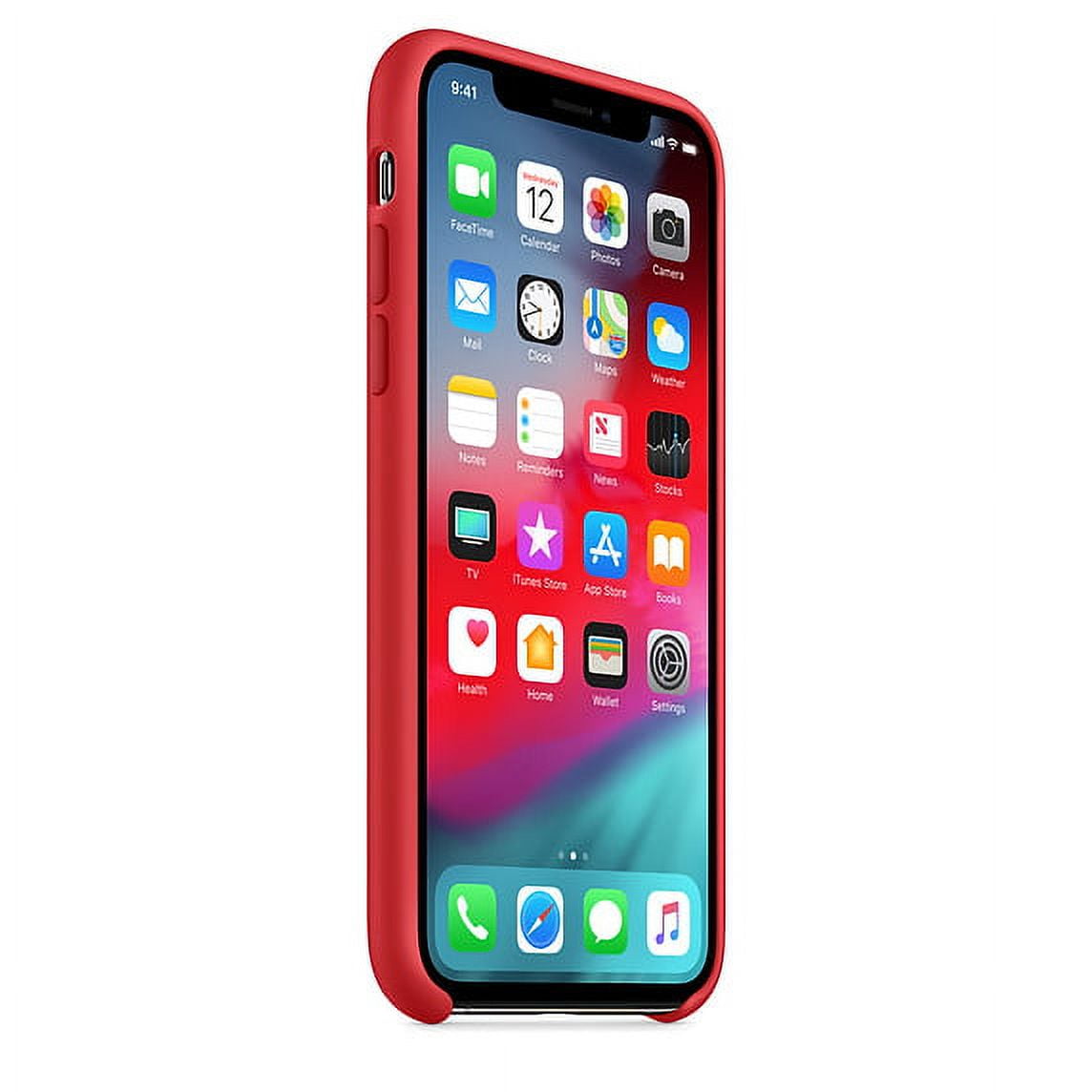 iPhone SE Silicone Case - (PRODUCT)RED - Apple (UK)