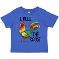 thumbnail image 3 of Inktastic Farmer I Rule the Roost Rooster Boys or Girls Toddler T-Shirt, 3 of 5