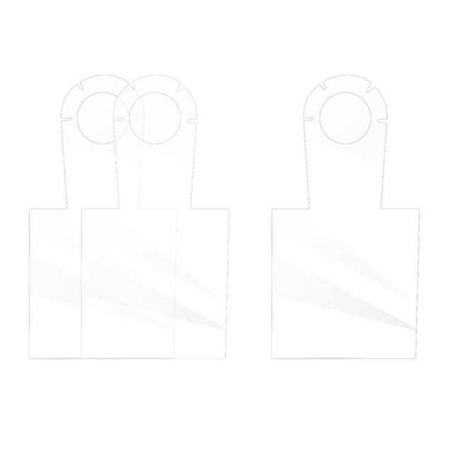 Cubierta transparente para bielas de bicicleta de carretera Sunnimix Tipo C