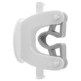thumbnail image 4 of 2 soportes para fregona y escoba, organizadores de pared autoadhesivos para baño y cocina (blancos), 4 of 8
