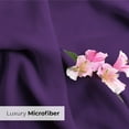 thumbnail image 6 of CGK Linens Ultra Soft & Comfy Pillowcases Set of 2 - King Size Hotel Quality Breathable 2-Piece Pillow Covers, Purple, 6 of 7