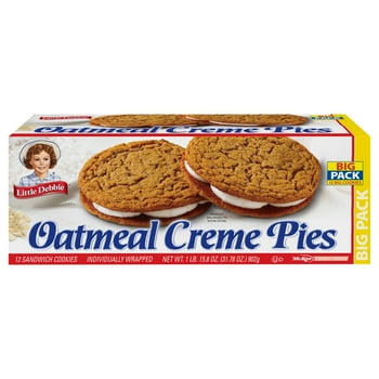 Little Debbie Big Pack Oatmeal Creme Pies, 32 oz