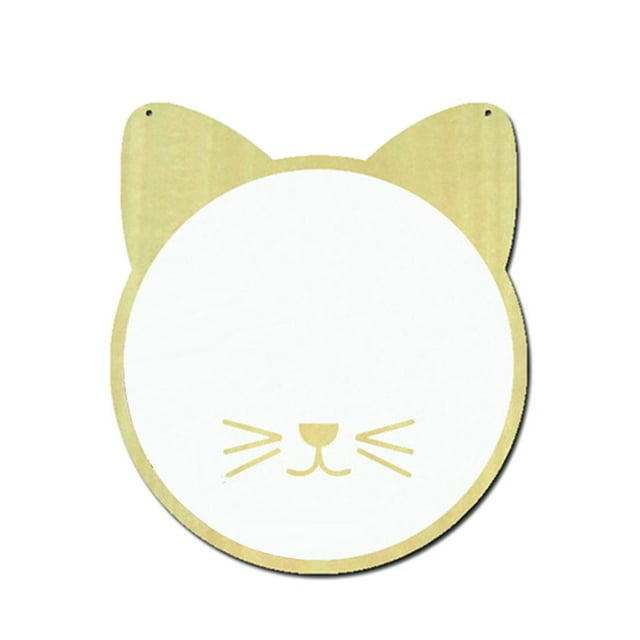 Espejo de pared creativo de madera acrílica con marco de madera y cuerda para colgar para bebé. katze