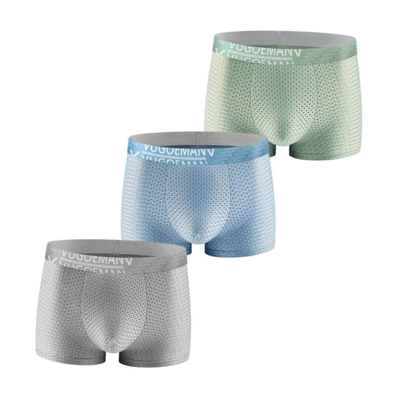 Qiyinn Men's Underwear Boxer Briefs | Soft Stretchy Breathable Underpants for Daily Comfort