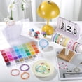 thumbnail image 3 of Cuentas de Vidrio para Pulseras Funtopia 6 mm 1396 piezas con Kit 34 Colores, 3 of 6
