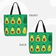 thumbnail image 3 of Xecao Cartoon Fruit 1 for Tote Bag: spacious with inner pockets, ideal for work, shopping, or travel., 3 of 9