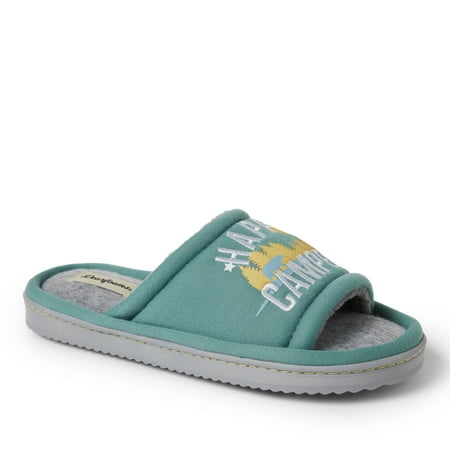 

Dearfoams Women’s Lennox Sweatshirt Camp Slide Slipper