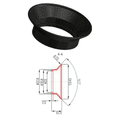 thumbnail image 3 of 2X Binocular Helmet Night Vision Scope Goggles Rubber Eye Protector Cups Eyepiece Guards Microscope Parts L16, 3 of 4