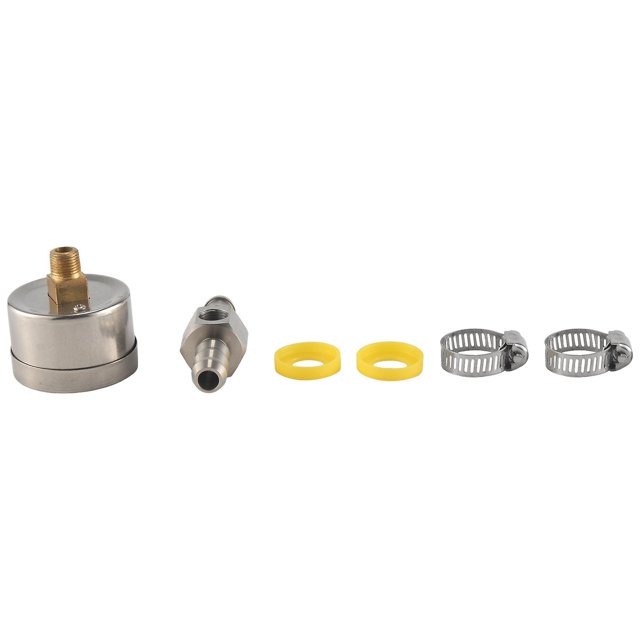 Manómetro de presión de combustible DENGXMXG Universal 1/8 NPT 140 Psi