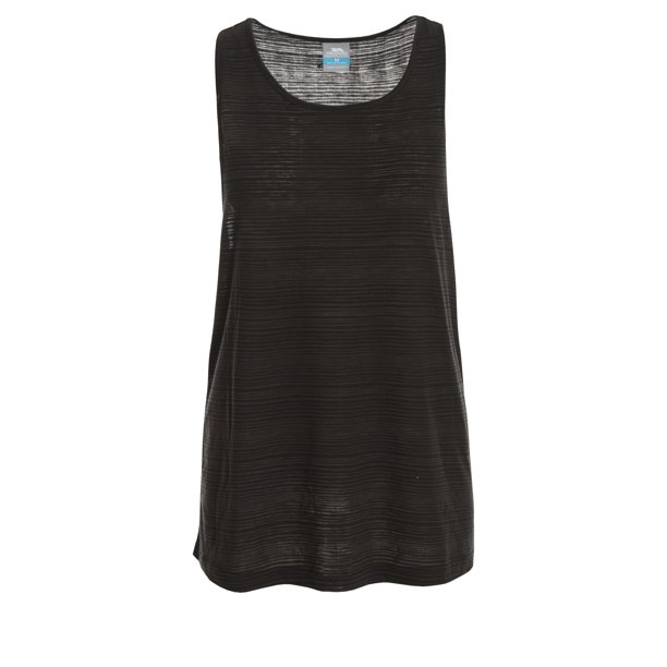 Trespass - Camiseta sin mangas modelo Kaylee para mujer (Negro)