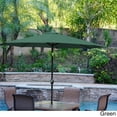 thumbnail image 4 of Jeco Aluminum Patio Market Umbrella Tilt with Black Pole Tan, 4 of 5
