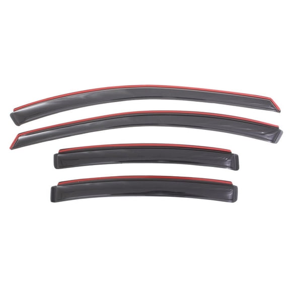 AVS 11-15 Chevy Cruze Ventvisor In-Channel Front & Rear Window Deflectors 4pc - Smoke