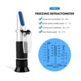 thumbnail image 2 of 4 In 1 Refractometer Antifreeze Coolant Tester Engine Fluid Propylene Ethylene Glycol Detector Car Clean Battery Test ,Easy to Carry, 2 of 7