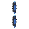 thumbnail image 1 of ZLight LED USB Bike Tail Lights Bicycle Warning Rear Lamp Taillight Wide Range Professional Night Riding Cycling Gear Blue 2Set, 1 of 6