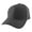 Charcoal, variant on Blank Fitted Curved Cap Hat, White 7 5/8