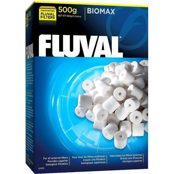 Fluval Biomax Biological Material Remover 500g Biological Filter Media for Aquariums