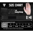 Boksen handwraps 2,5/4,5 meter vechtsporten bandages binnenhandschoenen polssteun bandjes ponsen onder de hand knokkels zware elastische trainingstas wanten Muay Thai (rood, 4,5 M