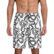 thumbnail image 1 of Fotbe Hand Drawn Snake Pantalones Cortos de Pijama para Hombre, Ropa de Dormir, Pantalones de Pijama Cortos para Hombre-X-Large, 1 of 6