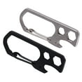 thumbnail image 5 of Naierhg Stainless Steel Key Ring Carabiner Hook Bottle Opener Hexagon Wrench Multi Tool, 5 of 7