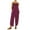 Wine jumpsuits for women, variant on Wycnly Jumpsuits for Women Dressy Plus Size Wide Leg Cotton Linen Button Jumpsuits Overalls with Pocket Summer Sleeveless Square Neck Solid Long Formal Rompers Black xl