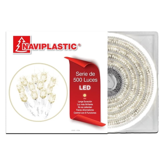 Serie Naviplastic Serie de 500L Led cálido y cable transparente