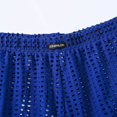 thumbnail image 4 of TANBOM Men's Long Leg Breathable Mesh Boxer Briefs Underwear, Blue, 1-Pack, 2XL, 4 of 6